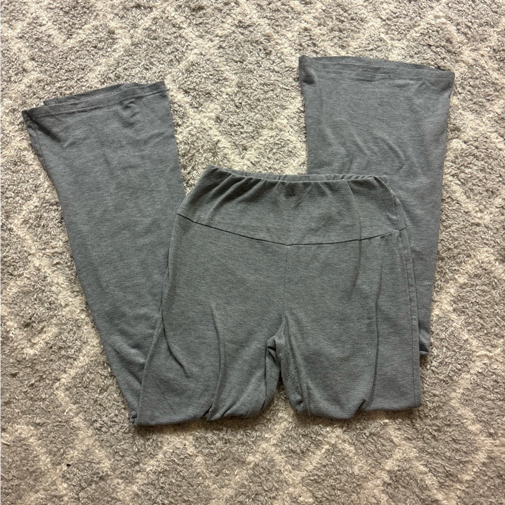 SHEIN Light Gray Casual Pants